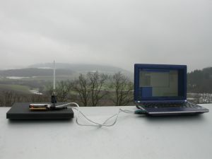 SF1218C test outdoors