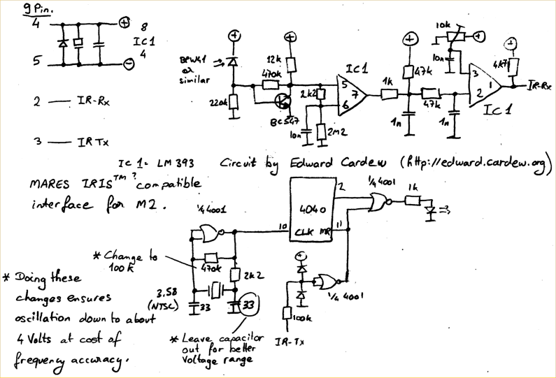 MARES IRIS schematic circuit